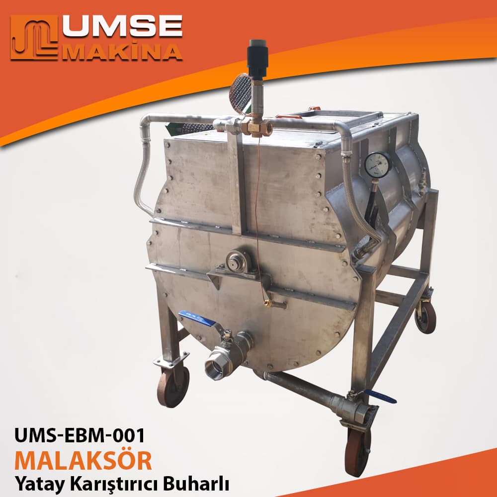 Malaksör (Yatay Karıştırıcı Buharlı)